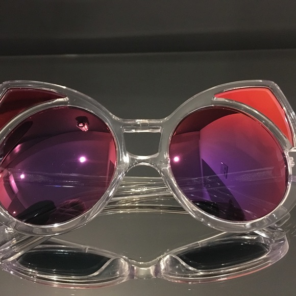 Linda Farrow - Khaleda Rajab + Fahad Almarzoug cat eye sunglasses - Picture 4 of 5